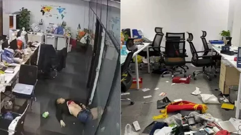 青岛华航捅老板事件